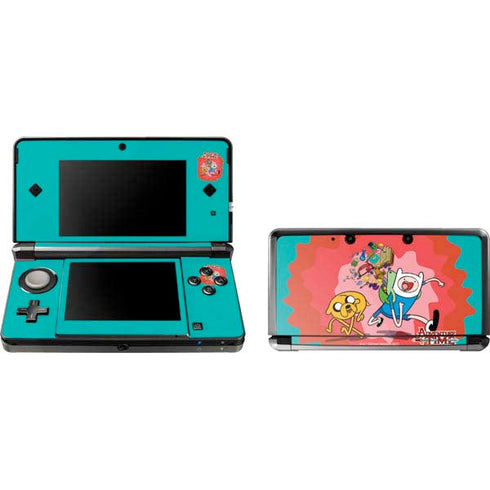 Adult Swim Adventure Time Jake and Finn 3DS (2011) Skin